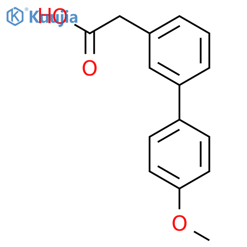 3-Biphenyl-(4'-Methoxy)Acetic Acid structure
