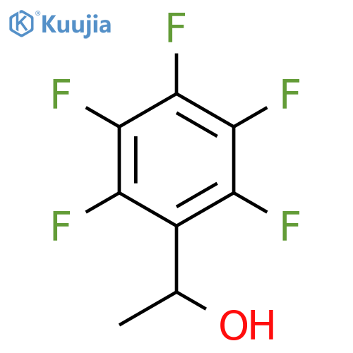 1-(Pentafluorophenyl)ethanol structure