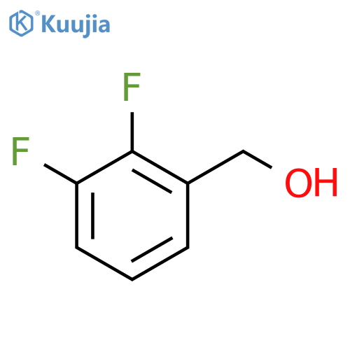 2,3-Difluorobenzyl alcohol structure