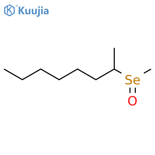 Octane, 2-(methylseleninyl)- structure