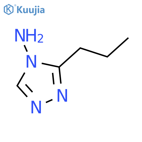 4H-1,2,4-Triazol-4-amine,3-propyl- structure