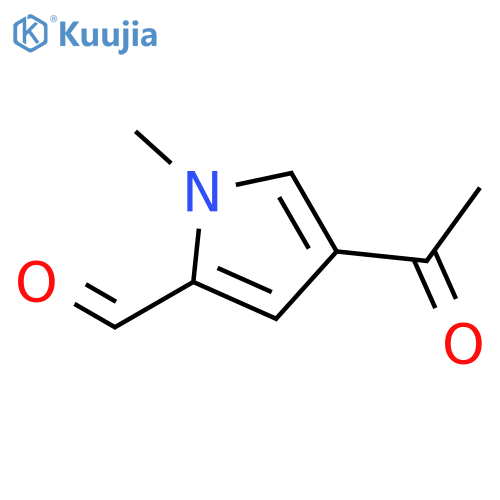 4-Acetyl-1-methyl-1H-pyrrole-2-carbaldehyde structure