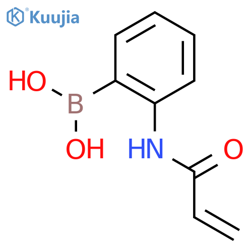 2-Acrylamidophenylboronic Acid structure