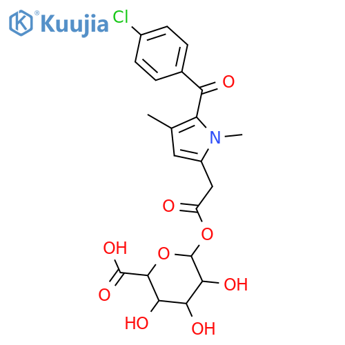 Zomepirac Acyl-O-b-D-glucuronide structure