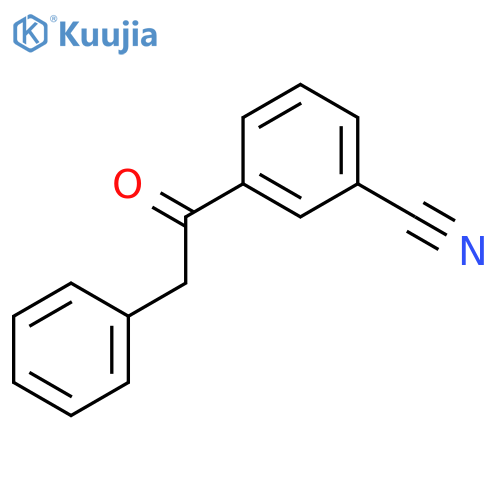 3'-Cyano-2-phenylacetophenone structure