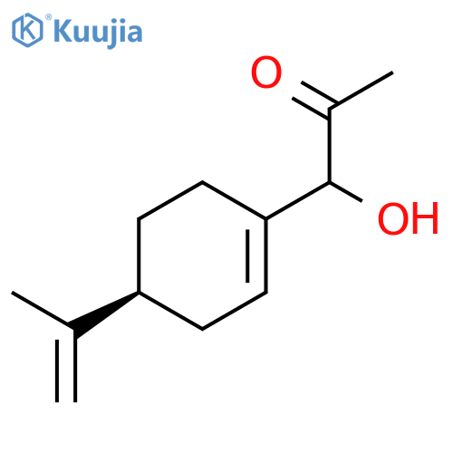2-PROPANONE, 1-HYDROXY-1-[(4S)-4-(1-METHYLETHENYL)-1-CYCLOHEXEN-1-YL]- structure