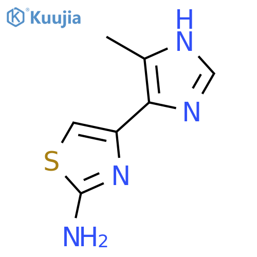 2-Thiazolamine,4-(4-methyl-1H-imidazol-5-yl)- structure