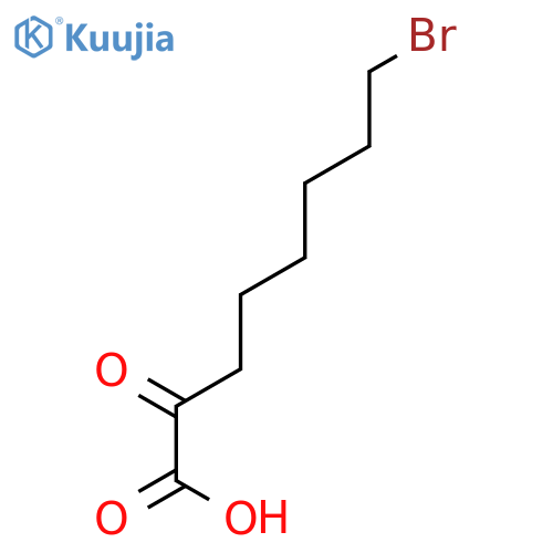 OCTANOIC ACID, 8-BROMO-2-OXO- structure