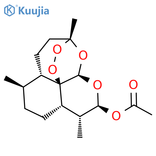 [(1R,4S,5R,8S,9R,10S,12R,13R)-1,5,9-Trimethyl-11,14,15,16-tetraoxatetracyclo[10.3.1.04,13.08,13]hexadecan-10-yl] acetate structure