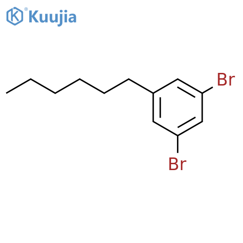 1,3-Dibromo-5-hexylbenzene structure