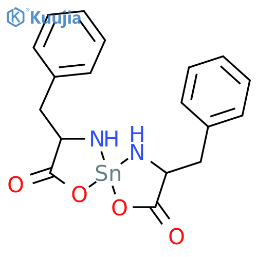 Tin,bis(L-phenylalaninato-N,O)-, (T-4)- (9CI) structure