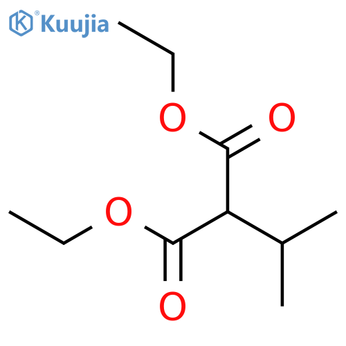 Diethyl isopropylmalonate structure