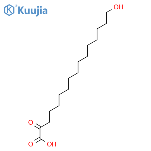 HEXADECANOIC ACID, 16-HYDROXYOXO- structure