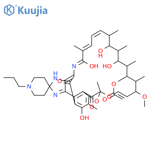 N-Desisobutyl-N-propyl Rifabutin structure