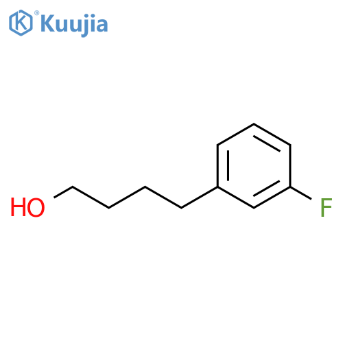 BENZENEBUTANOL, 3-FLUORO- structure