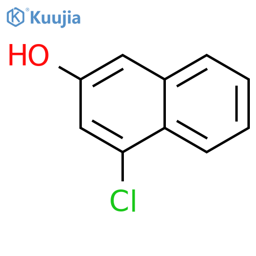 1-Chloro-3-hydroxynaphthalene structure