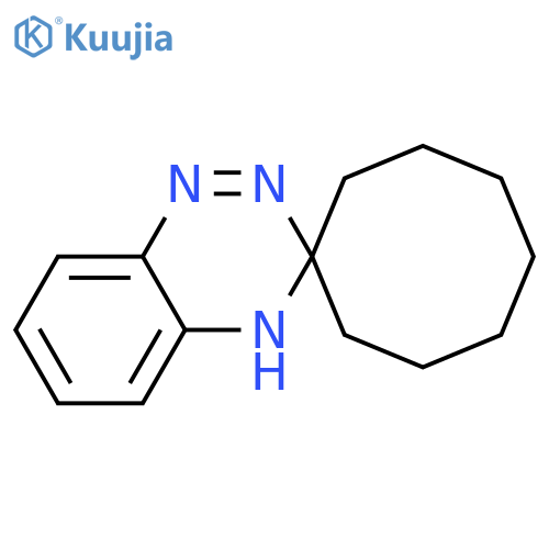 SPIRO[1,2,4-BENZOTRIAZINE-3(4H),1'-CYCLOOCTANE] structure