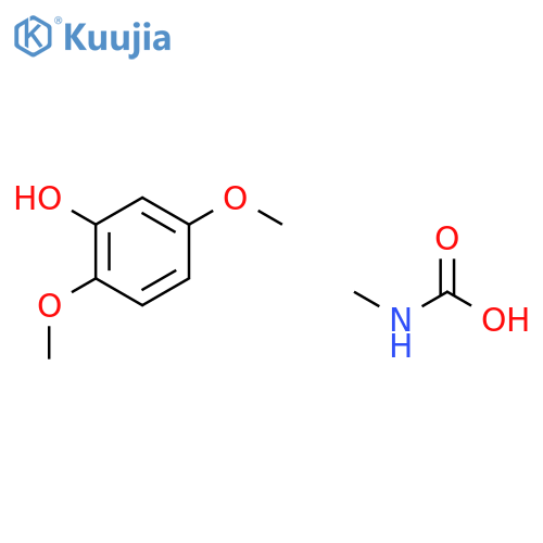 Phenol, 2,5-dimethoxy-, methylcarbamate structure