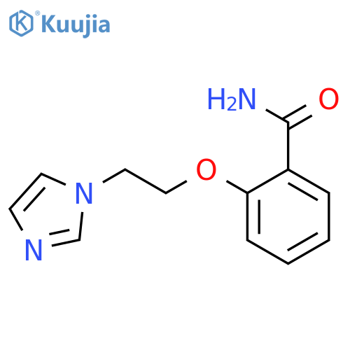 Benzamide, 2-[2-(1H-imidazol-1-yl)ethoxy]- structure