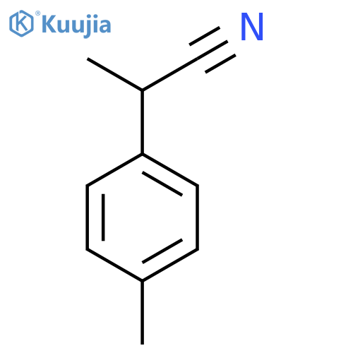 2-(4-methylphenyl)propanenitrile structure
