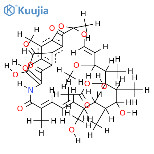 3,31-Dihydroxyrifamycin S structure