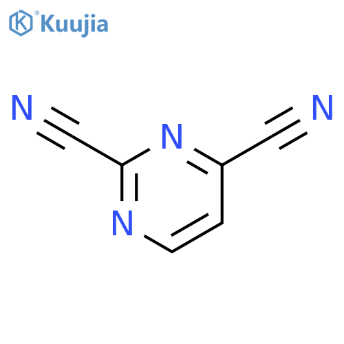 pyrimidine-2,4-dicarbonitrile structure