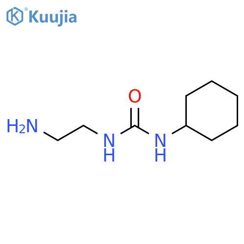 3-(2-aminoethyl)-1-cyclohexylurea structure