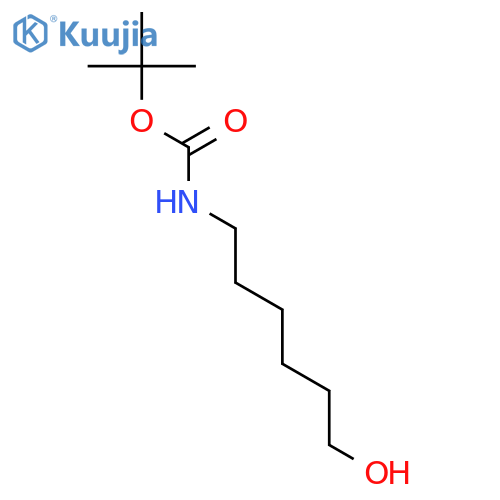 N-Boc-6-hydroxyhexylamine structure