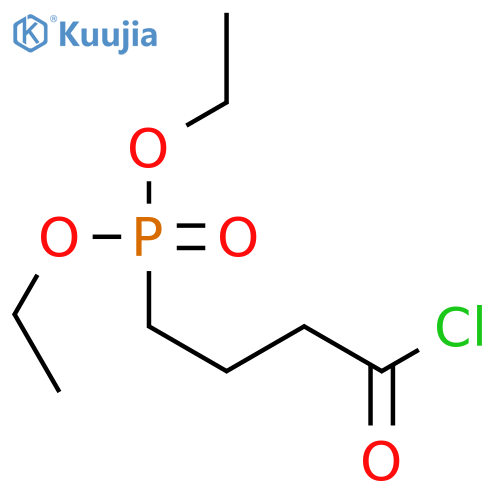 diethyl 4-chloro-4-oxobutylphosphonate structure