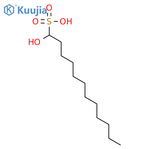 1-hydroxydodecane-1-sulfonic acid structure