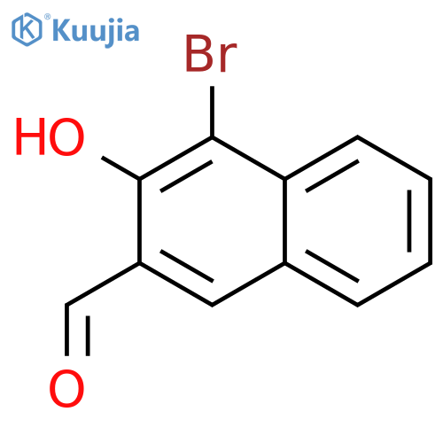 4-bromo-3-hydroxynaphthalene-2-carbaldehyde structure