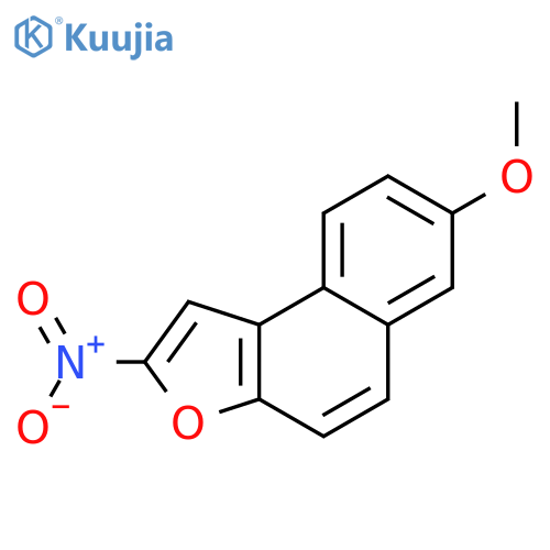 7-methoxy-2-nitronaphtho[2,1-b]furan structure