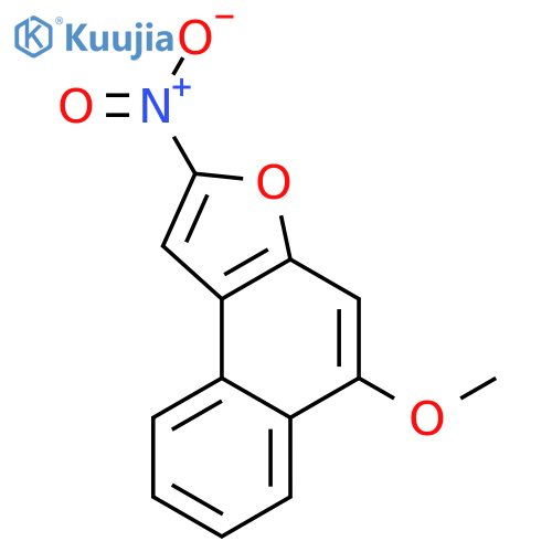Naphtho[2,1-b]furan,5-methoxy-2-nitro- structure