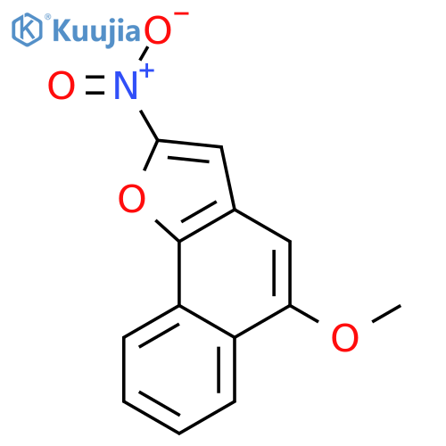 Naphtho[1,2-b]furan,5-methoxy-2-nitro- structure