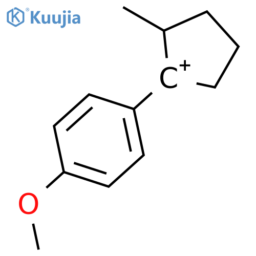 CYCLOPENTYLIUM, 1-(4-METHOXYPHENYL)-2-METHYL- structure