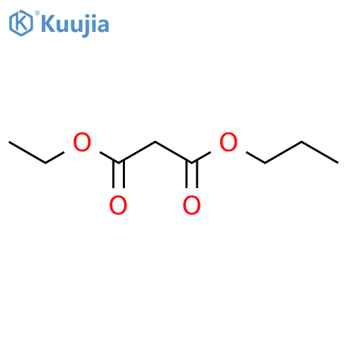 Propanedioic acid, 1-ethyl 3-propyl ester structure