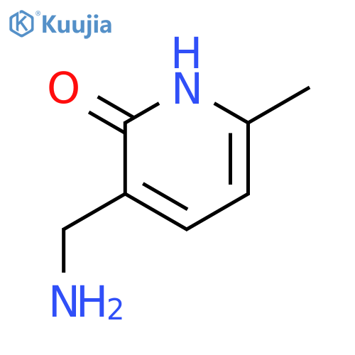 3-(aminomethyl)-6-methylpyridin-2-ol structure