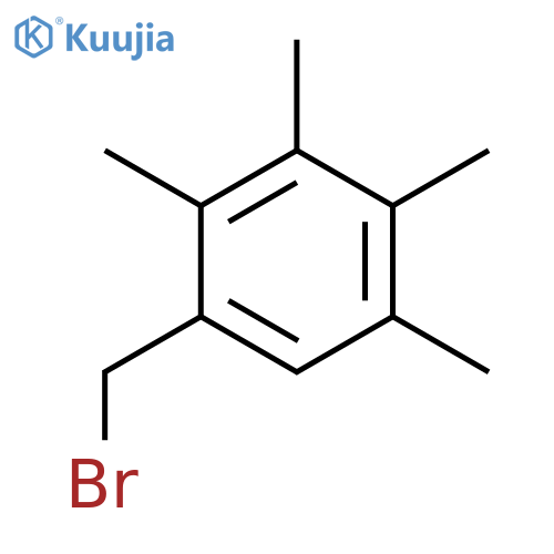 Benzene, 1-(bromomethyl)-2,3,4,5-tetramethyl- structure