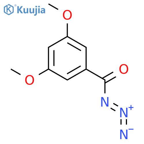 3,5-Dimethoxybenzoyl azide structure