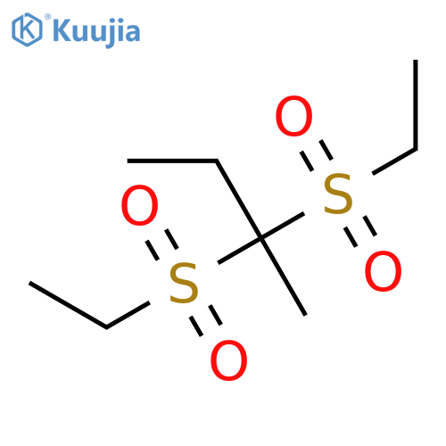 Butane,2,2-bis(ethylsulfonyl)- structure