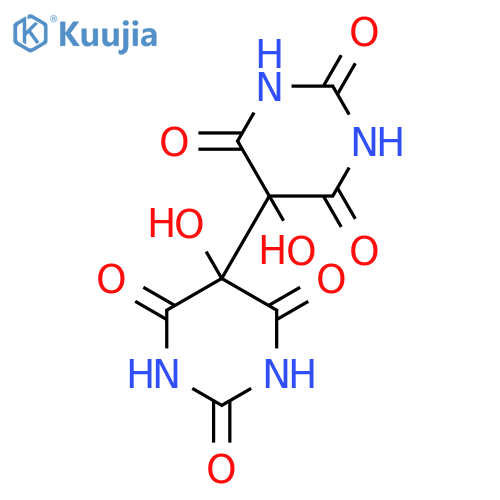 [5,5'-Bipyrimidine]-2,2',4,4',6,6'(1H,1'H,3H,3'H,5H,5'H)-hexone,5,5'-dihydroxy- structure