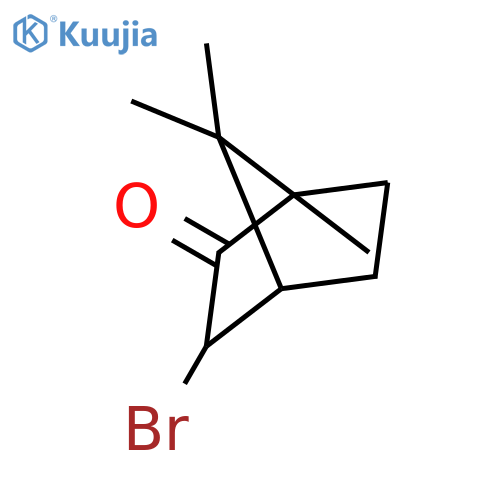 3-bromo-1,7,7-trimethylbicyclo2.2.1heptan-2-one structure