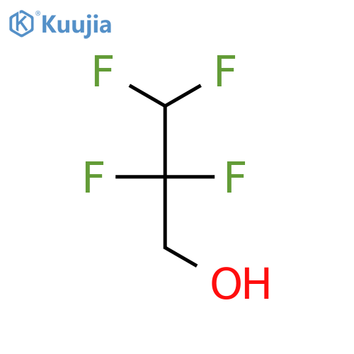 2,2,3,3-Tetrafluoro-1-propanol structure
