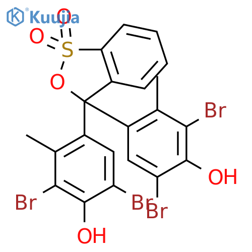 Bromocresol green structure