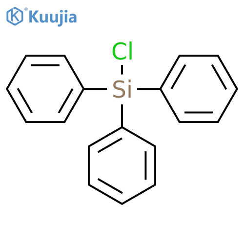 Triphenylsilyl chloride structure