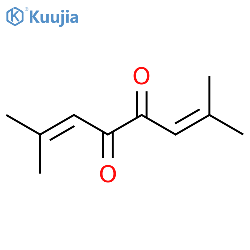 2,6-octadiene-4,5-dione, 2,7-dimethyl- structure
