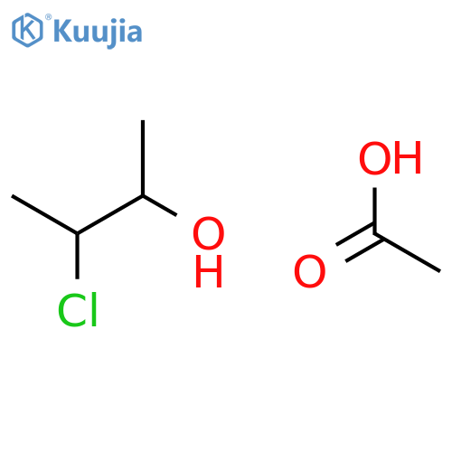 2-Chloro-1-methylpropyl acetate structure