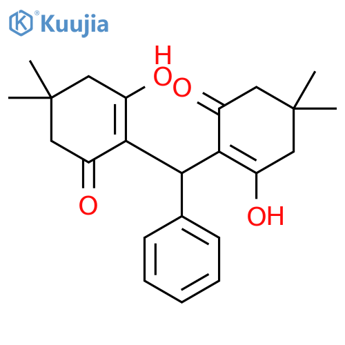 2-Cyclohexen-1-one, 2,2'-(phenylmethylene)bis[3-hydroxy-5,5-dimethyl- structure