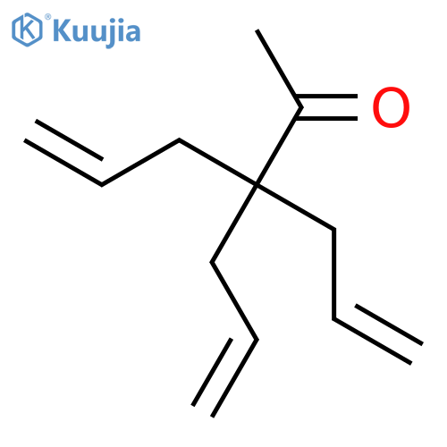 5-Hexen-2-one, 3,3-di-2-propenyl- structure