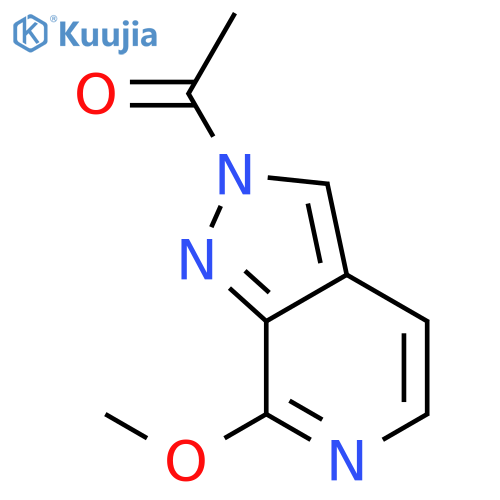 2H-Pyrazolo[3,4-c]pyridine, 2-acetyl-7-methoxy- structure